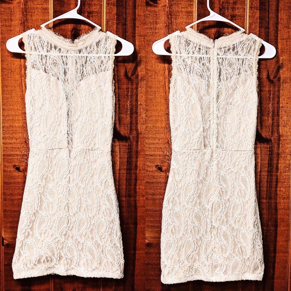 ❤️Fitted lace mini